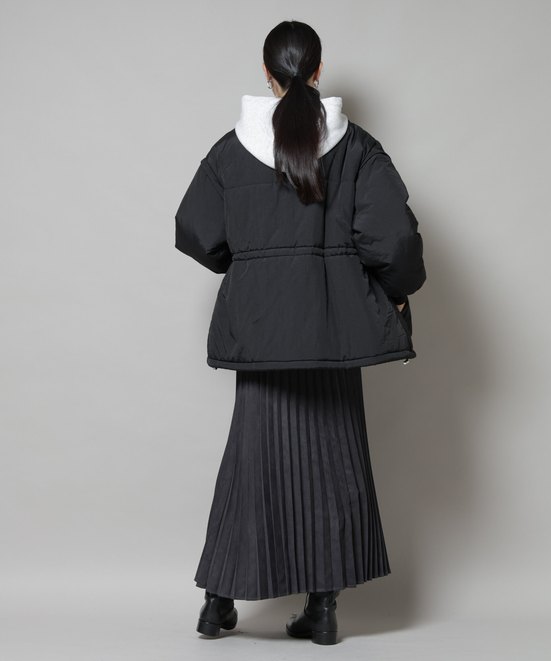 nano･universe「撥水加工・機能中綿 ２wayベスト＆スタンドジップブルゾン」|その他|