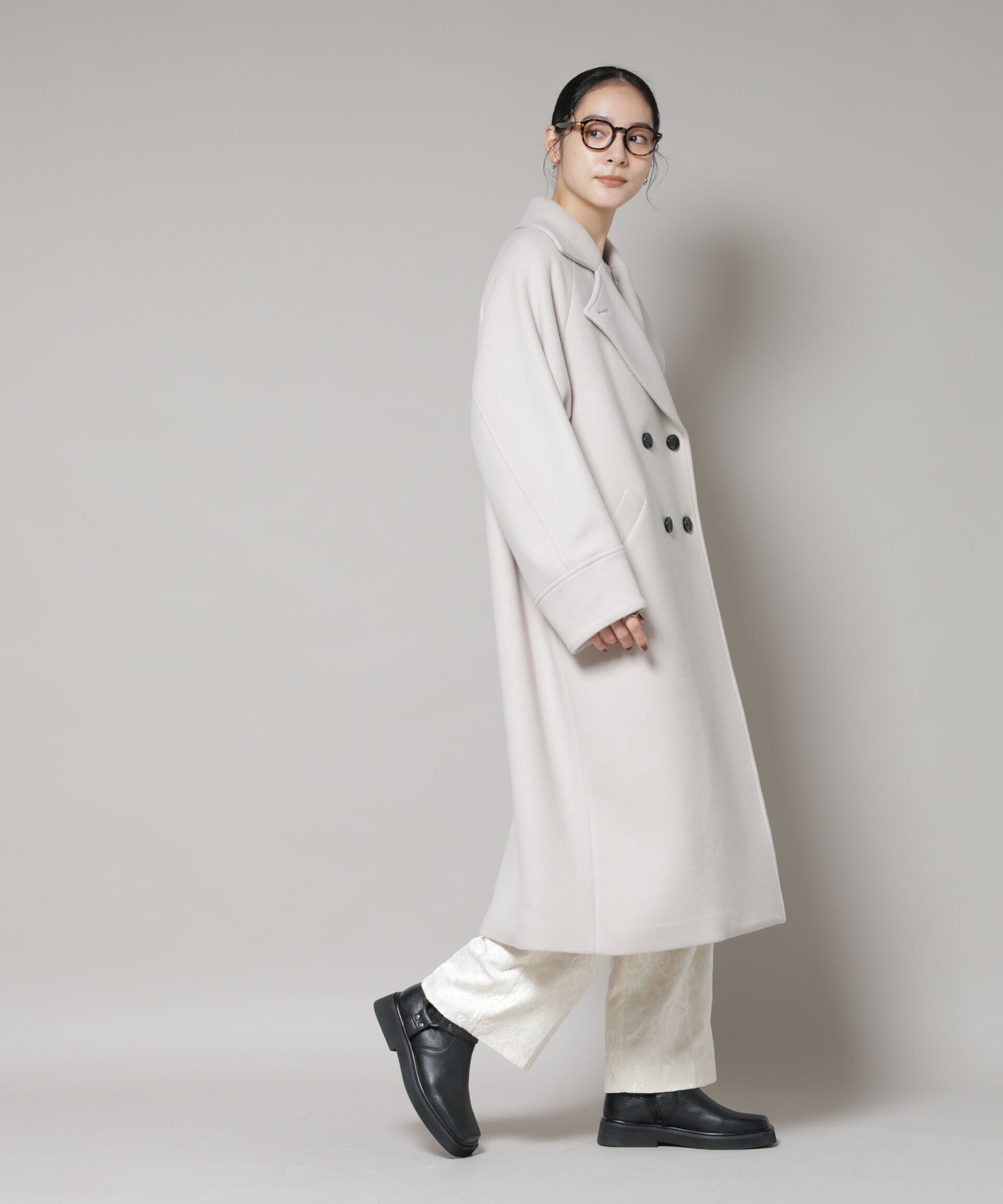 nano･universe「WooLoop コクーンダブルコート」|その他|