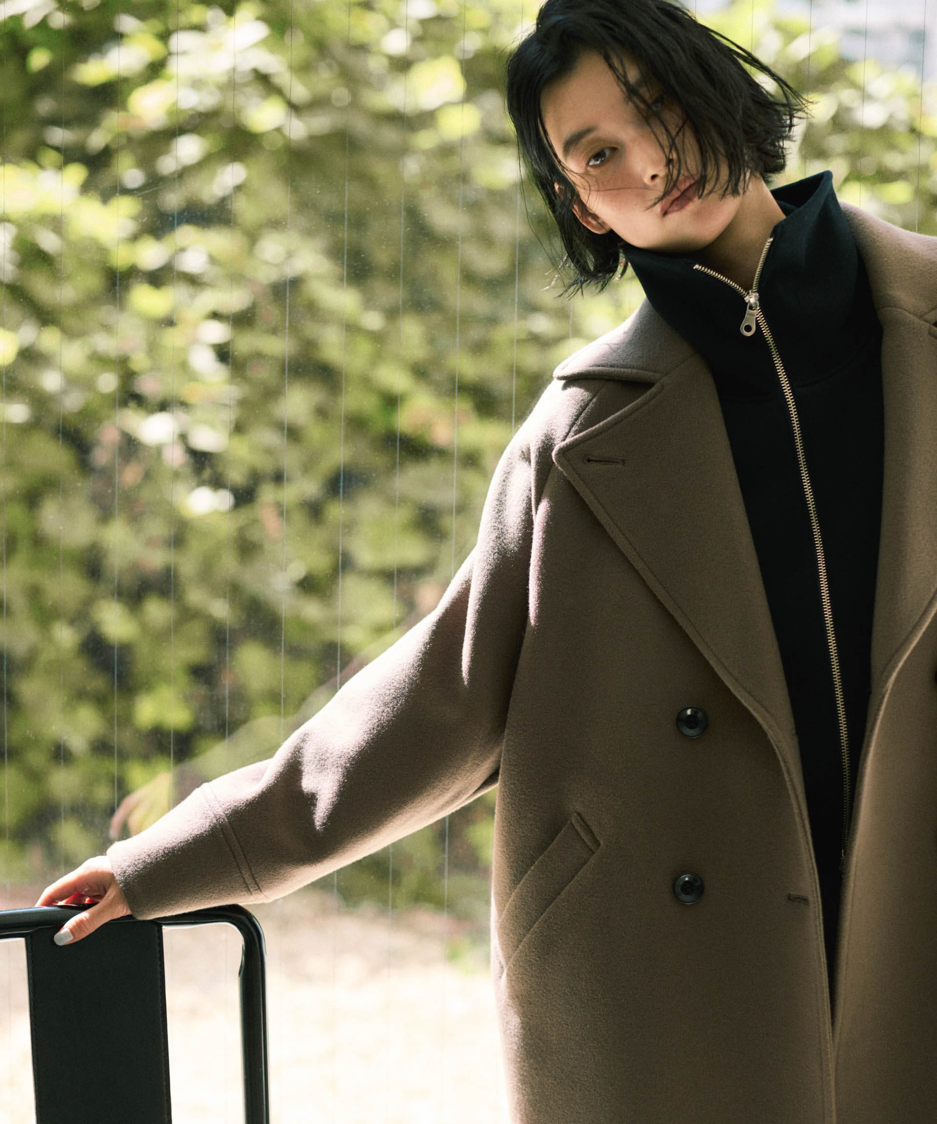 nano･universe「WooLoop コクーンダブルコート」|その他|