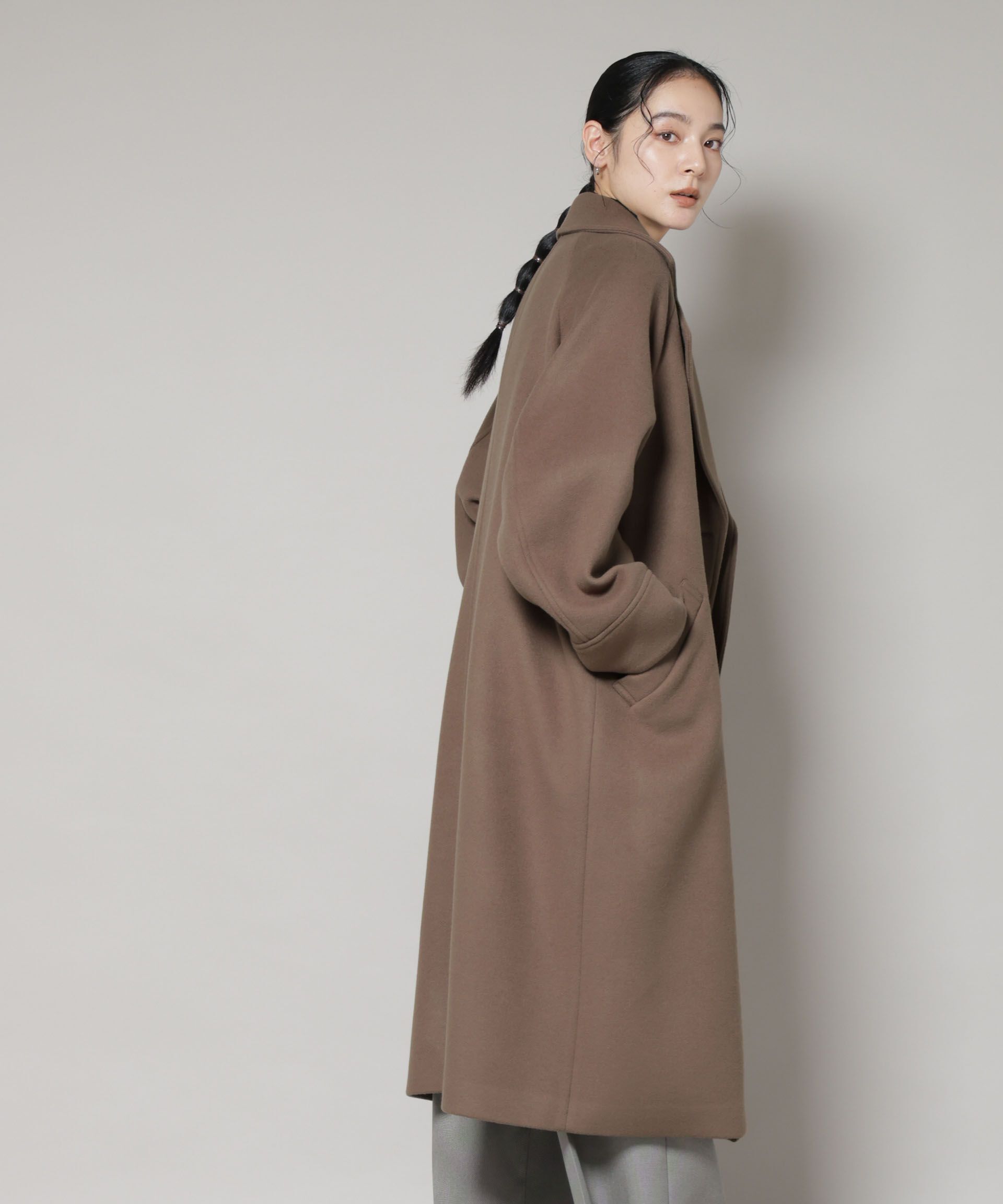 nano･universe「WooLoop コクーンダブルコート」|その他|