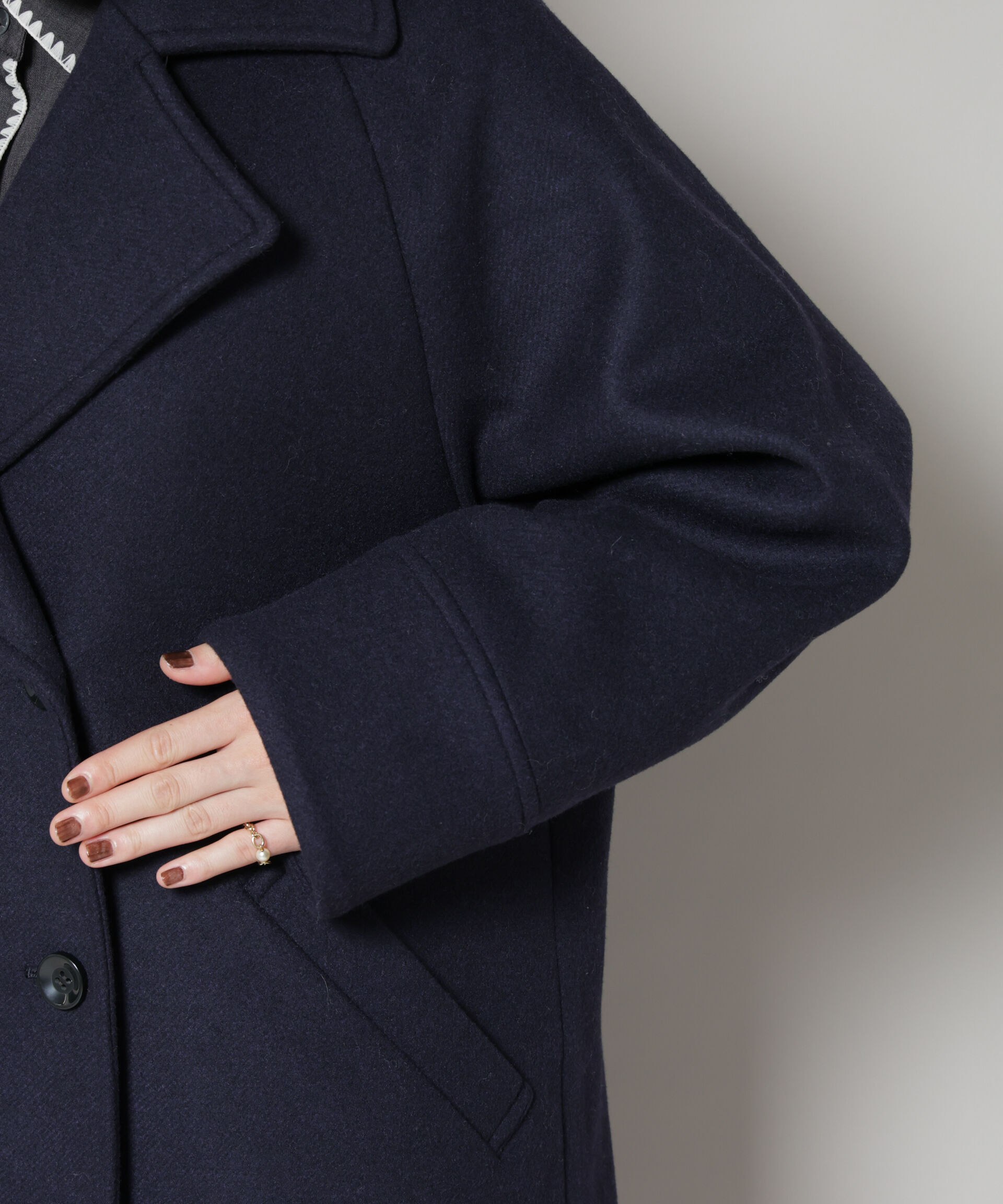 nano･universe「WooLoop コクーンダブルコート」|その他|