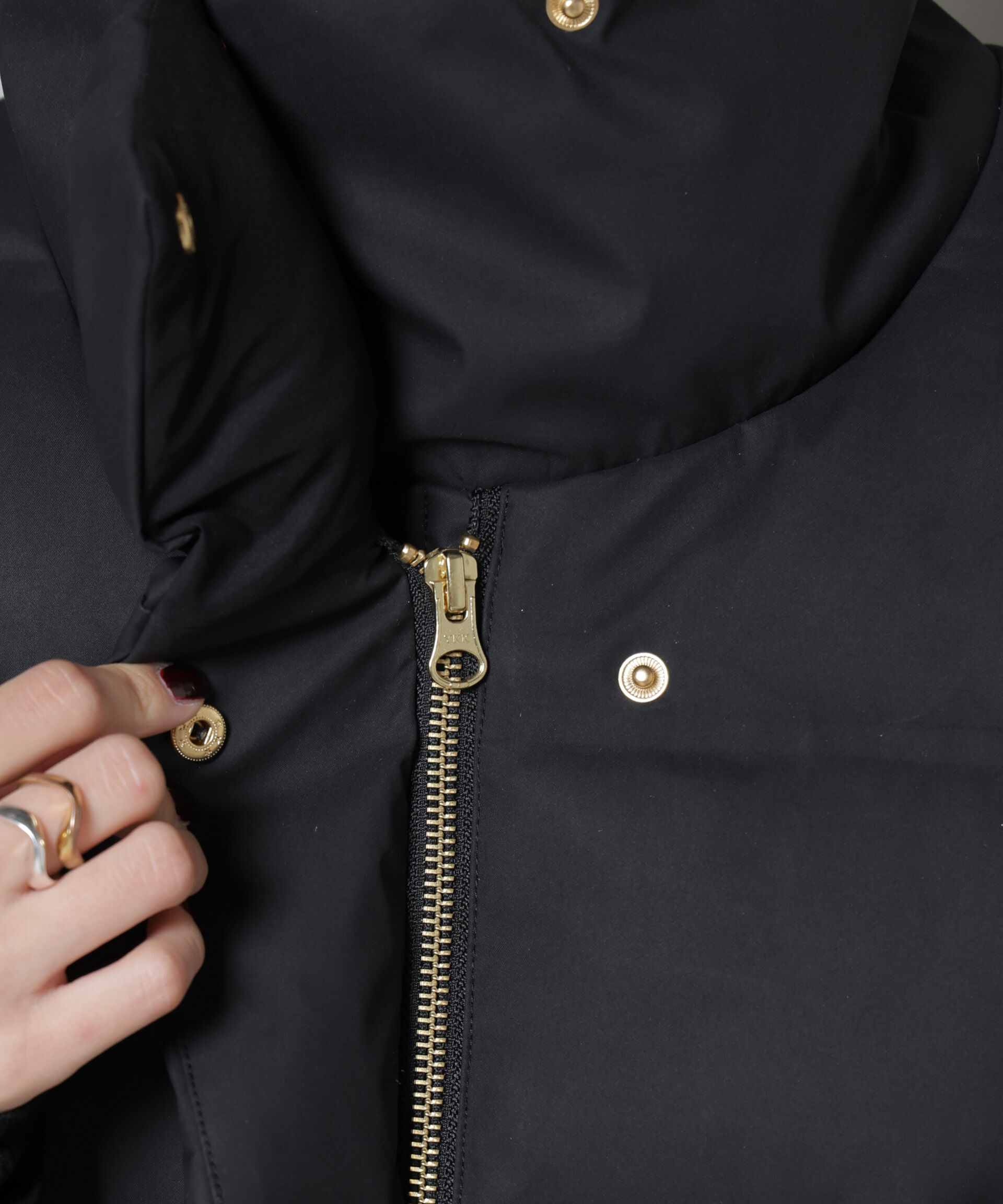 nano･universe「ボリュームネックダウンショートコート」|ダウン|