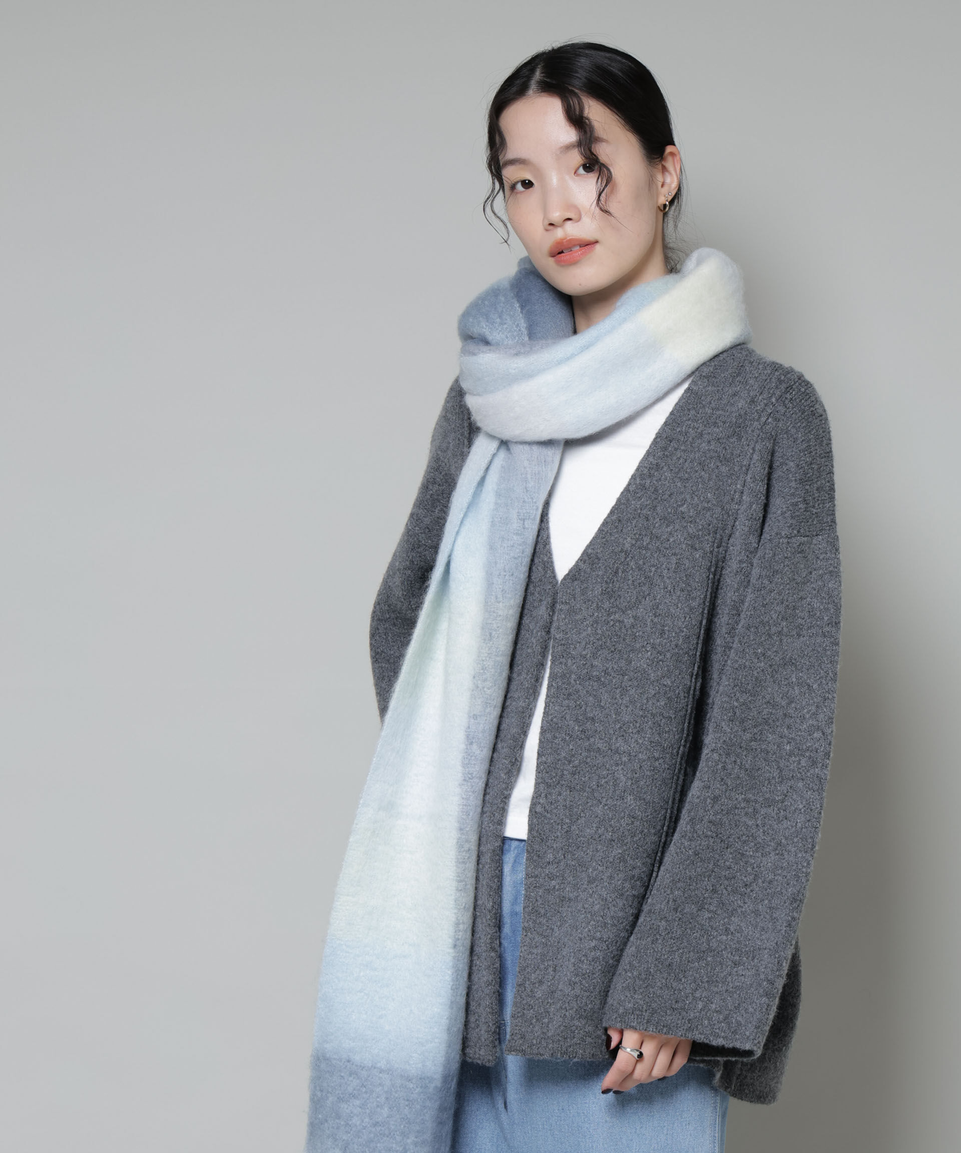 nano･universe「総針ニットジャケットカーディガン」|ニット・セーター|