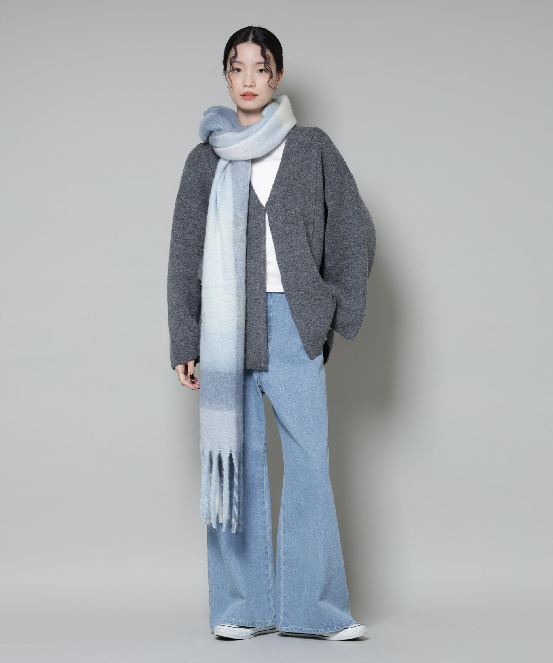 nano･universe「総針ニットジャケットカーディガン」|ニット・セーター|