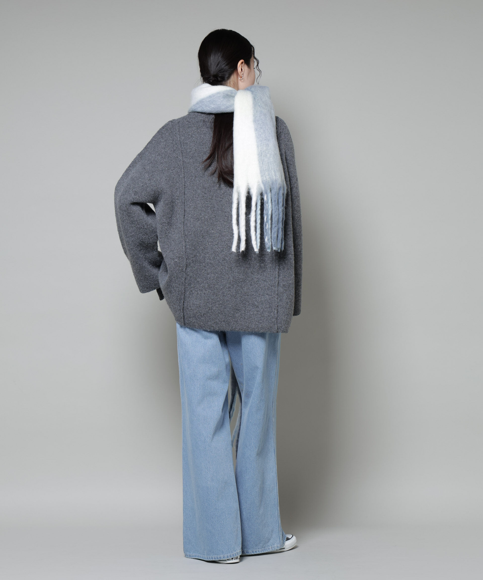 nano･universe「総針ニットジャケットカーディガン」|ニット・セーター|