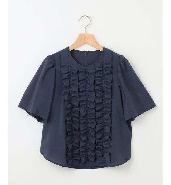 組曲「【WEB限定】ヴィンテージジョーゼットフリル ブラウス」|シャツ・ブラウス|