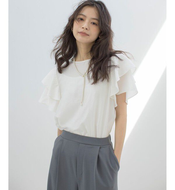 組曲「カールマイヤーフリル ブラウス」|シャツ・ブラウス|