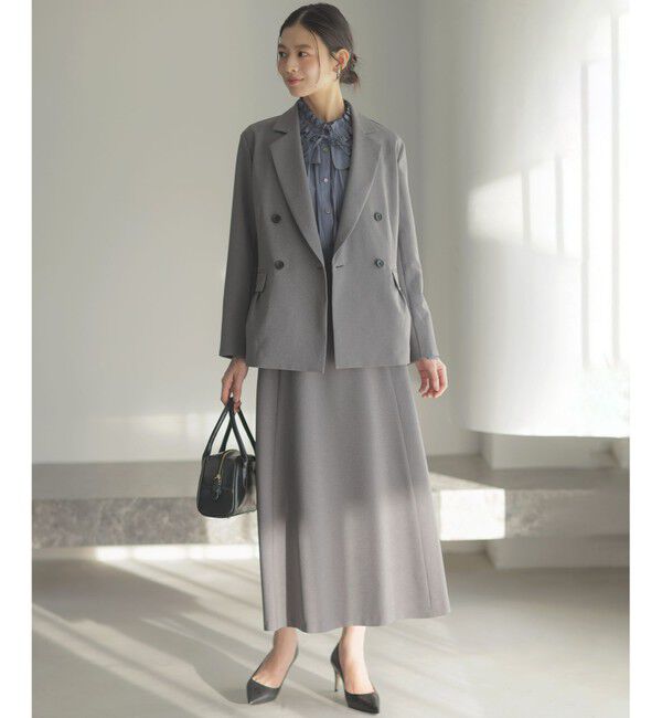 組曲「【2WAY】エアリーシャーティングフリル襟 ブラウス」|シャツ・ブラウス|