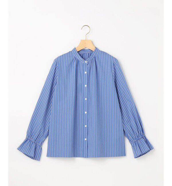 組曲「【2WAY】エアリーシャーティングフリル襟 ブラウス」|シャツ・ブラウス|