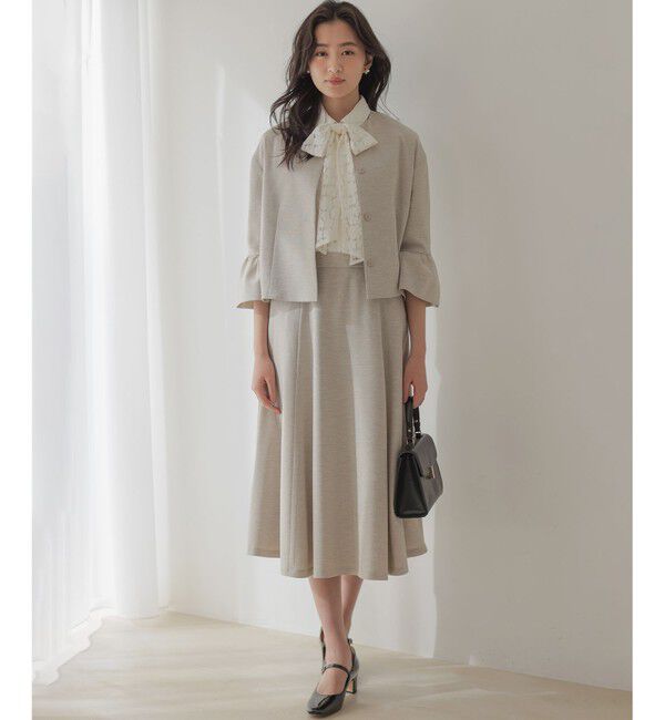 組曲「【WEB限定】フラワーラッセルレースシャツライク ブラウス」|シャツ・ブラウス|