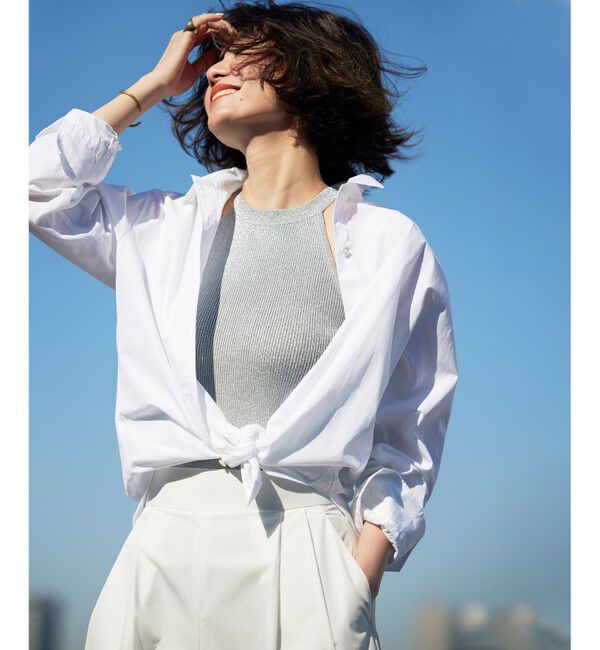 23区「【Oggi4月号掲載/洗える】CANCLINI ベーシック シャツ」|シャツ・ブラウス|ホワイト系