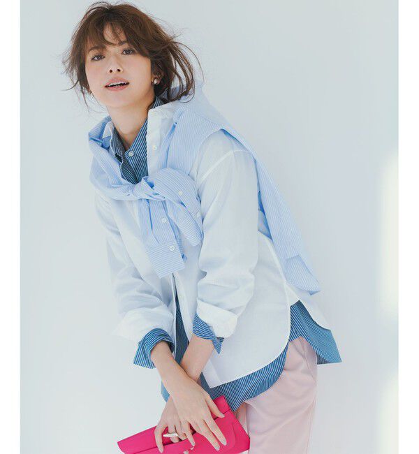 23区「【Oggi4月号掲載/洗える】CANCLINI ベーシック シャツ」|シャツ・ブラウス|