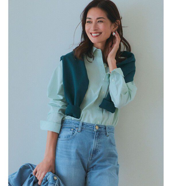 23区「【Oggi4月号掲載/洗える】CANCLINI ベーシック シャツ」|シャツ・ブラウス|ﾐﾝﾄｽﾄﾗ
