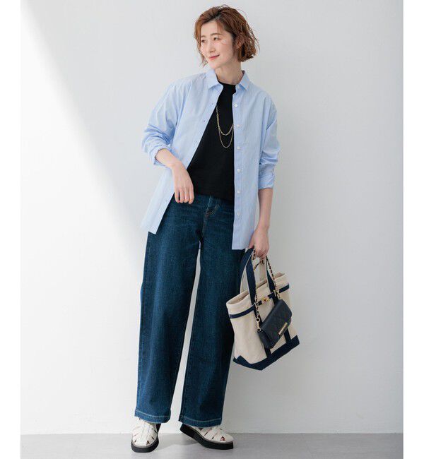 23区「【Oggi4月号掲載/洗える】CANCLINI ベーシック シャツ」|シャツ・ブラウス|