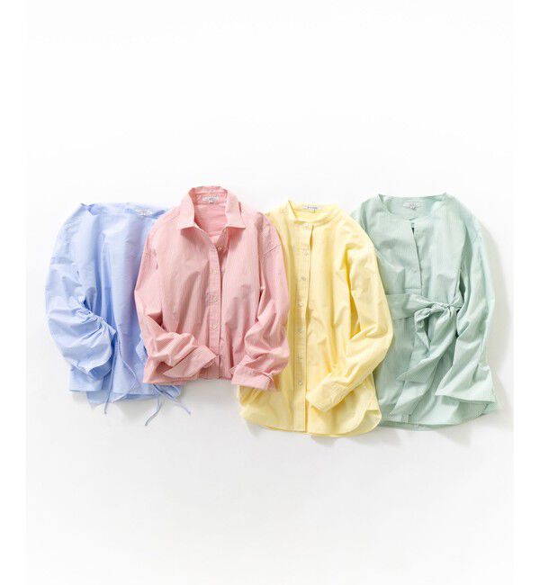 23区「【Oggi4月号掲載/洗える】CANCLINI デザインスリーブ ブラウス」|シャツ・ブラウス|