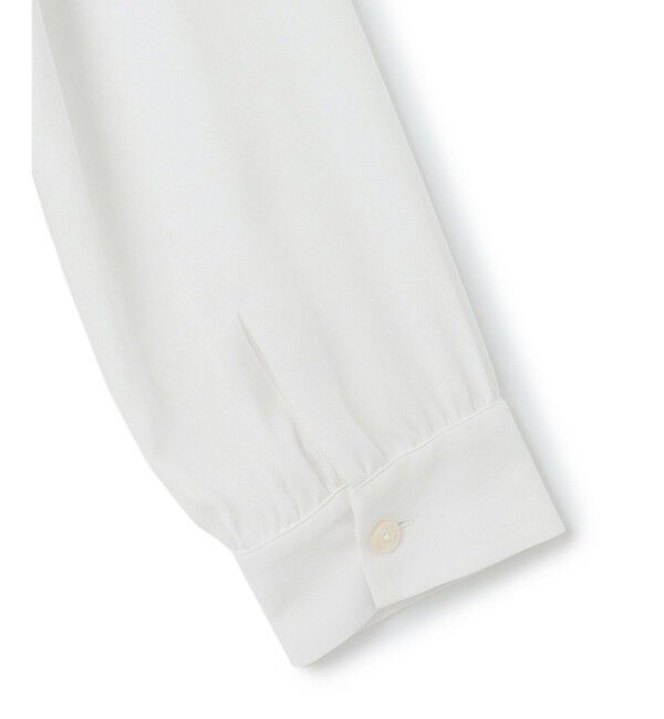 23区「【吸水速乾/UVケア/防シワ性】バックサテンアムンゼン ボウタイ付き 2WAY ブラウス」|シャツ・ブラウス|