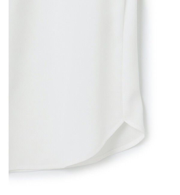 23区「【吸水速乾/UVケア/防シワ性】バックサテンアムンゼン ボウタイ付き 2WAY ブラウス」|シャツ・ブラウス|