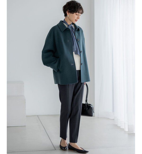 23区「【見上愛さん着用/洗える】シアービエラ ボウタイ ブラウス」|シャツ・ブラウス|