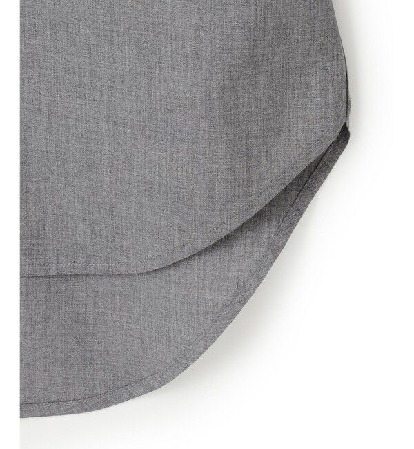 23区「【SLOW/一部店舗限定】ライトタンブラータフタ バックボタン シャツ」|シャツ・ブラウス|