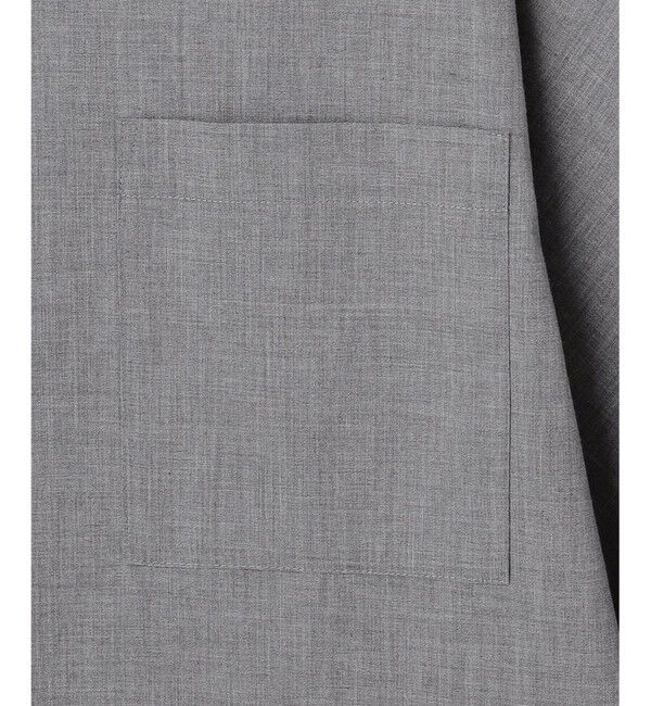 23区「【SLOW/一部店舗限定】ライトタンブラータフタ バックボタン シャツ」|シャツ・ブラウス|