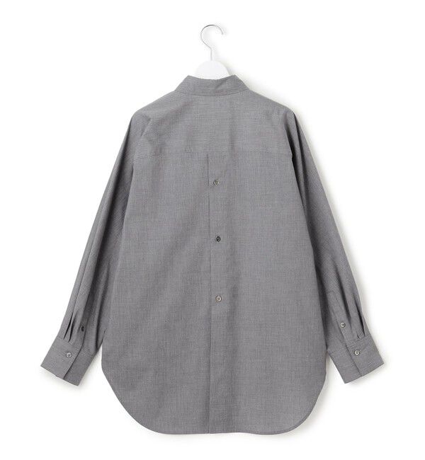 23区「【SLOW/一部店舗限定】ライトタンブラータフタ バックボタン シャツ」|シャツ・ブラウス|