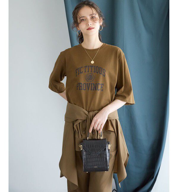 23区「【SLOW/一部店舗限定】ライトタンブラータフタ バックボタン シャツ」|シャツ・ブラウス|