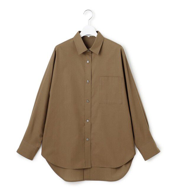 23区「【SLOW/一部店舗限定】ライトタンブラータフタ バックボタン シャツ」|シャツ・ブラウス|