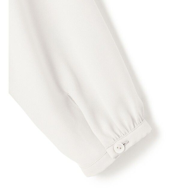 23区「【洗える】バックサテンアムンゼン ボウタイ ブラウス」|シャツ・ブラウス|