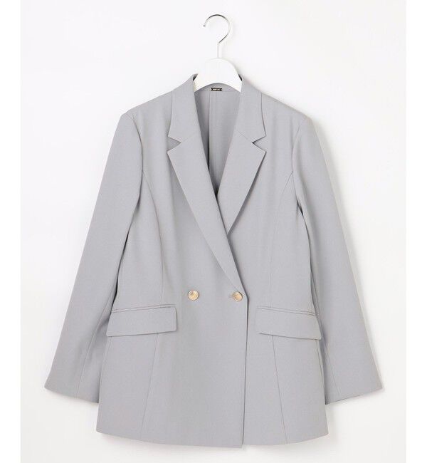 ANY SIS「スマートビューティストレッチテーラード ジャケット」|テーラードジャケット|グレー
