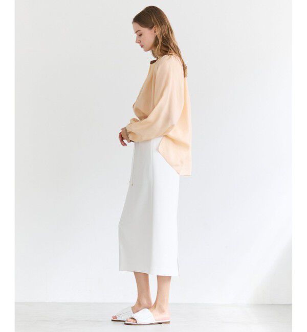 BEIGE,「RUE / ドライタッチイージーIラインスカート」|スカート|