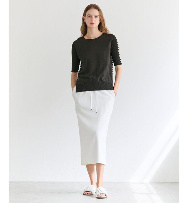 BEIGE,「RUE / ドライタッチイージーIラインスカート」|スカート|