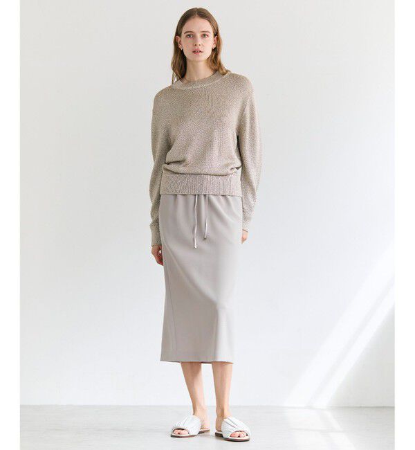 BEIGE,「RUE / ドライタッチイージーIラインスカート」|スカート|