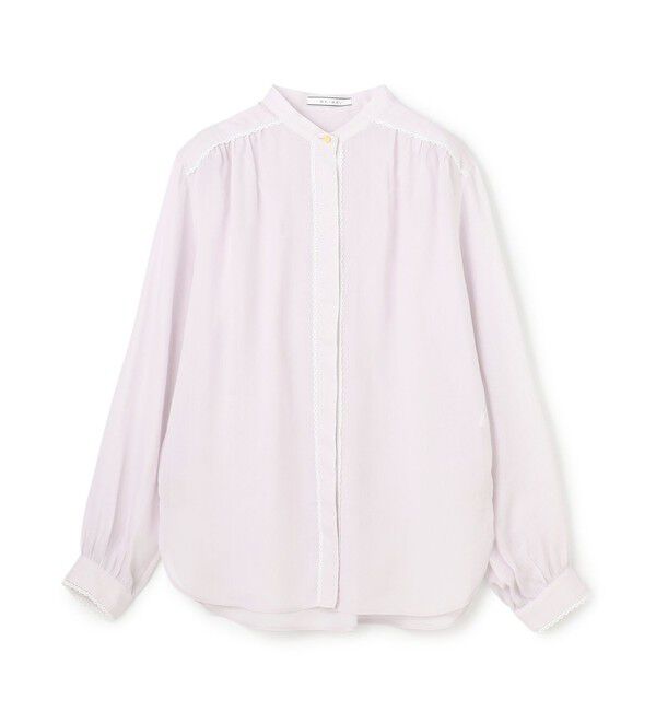 BEIGE,「PAULINE / リネンヴィスコースレースブラウス」|シャツ・ブラウス|