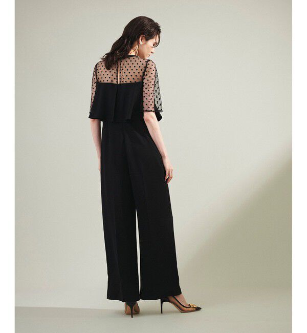 Grace Class「ドットチュールサロペット」|オールインワン|