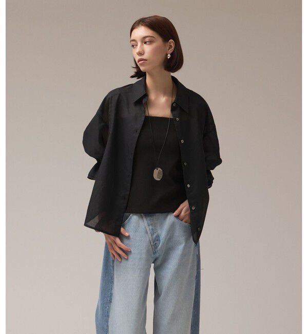 Diagram「ドルマンシャツ」|シャツ・ブラウス|ブラック