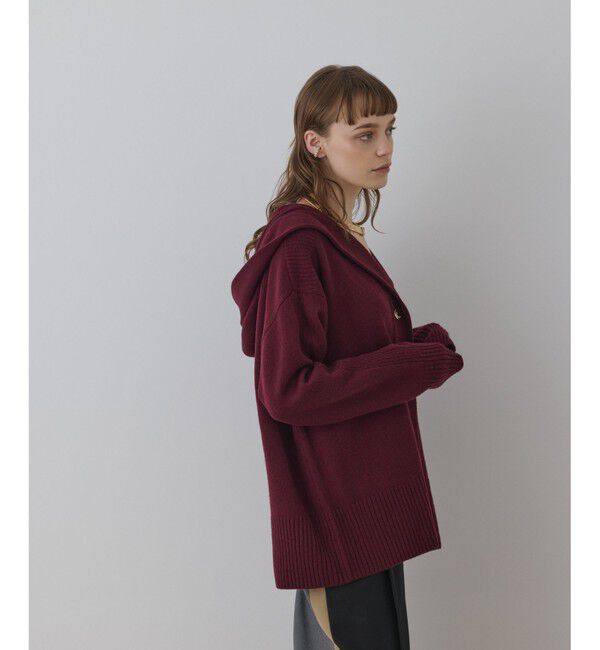 Diagram「ウールフードニットカーディガン」|カーディガン|