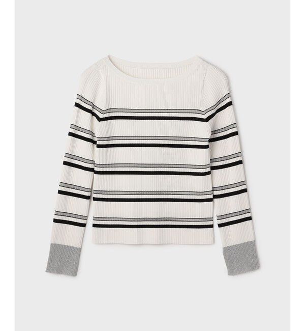 Diagram「ラメボーダーニットトップ」|ニット・セーター|