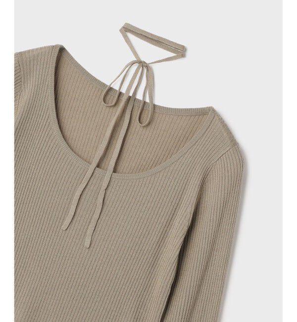 Diagram「バイカラーリブニットトップ」|ニット・セーター|