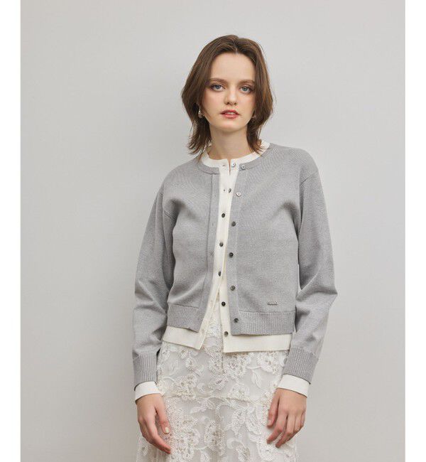 Diagram「レイヤード風ニットカーディガン」|カーディガン|