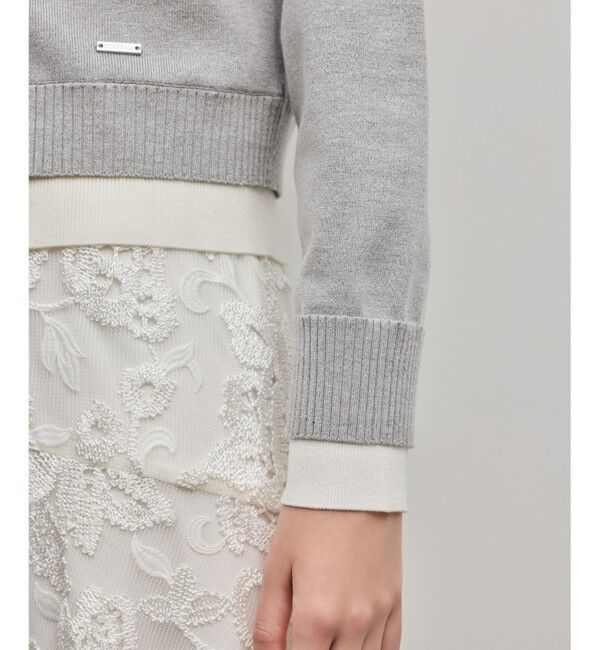 Diagram「レイヤード風ニットカーディガン」|カーディガン|