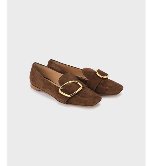  「Rupert Sanderson フラットシューズ」|ローファー|ブラウン