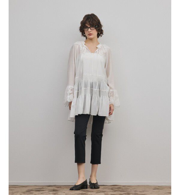 Diagram「レースカラーチュニックブラウス」|シャツ・ブラウス|