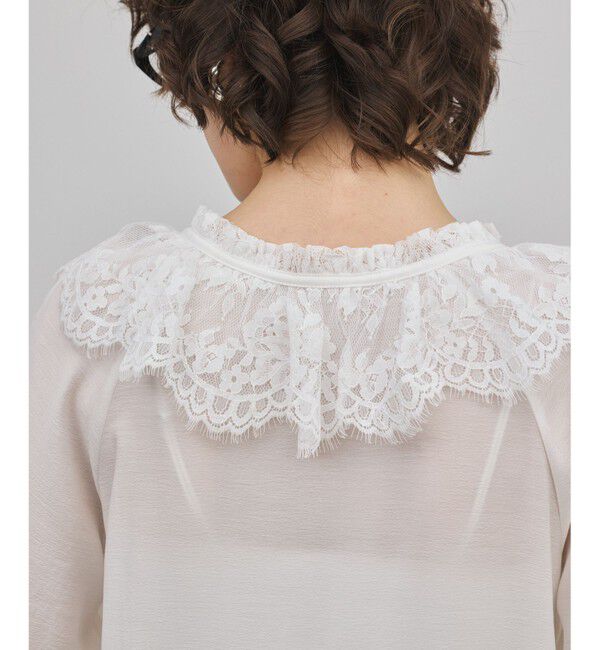 Diagram「レースカラーチュニックブラウス」|シャツ・ブラウス|