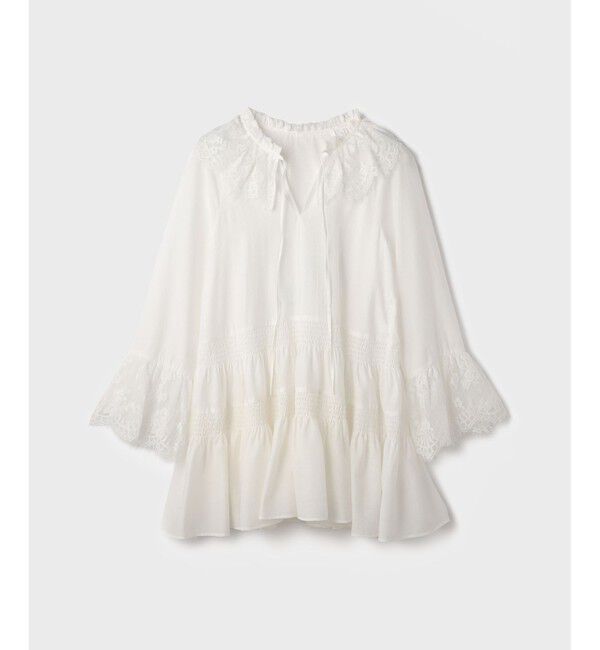 Diagram「レースカラーチュニックブラウス」|シャツ・ブラウス|