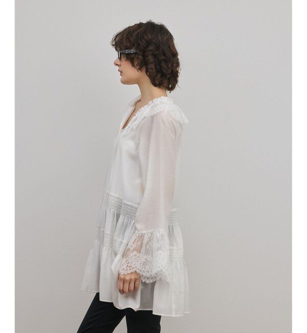 Diagram「レースカラーチュニックブラウス」|シャツ・ブラウス|