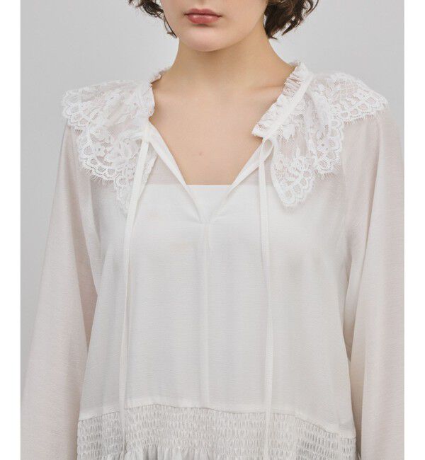 Diagram「レースカラーチュニックブラウス」|シャツ・ブラウス|