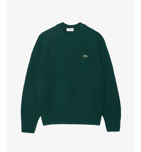 LACOSTE「エッセンシャルローゲージニットセーター」|ニット・セーター|
