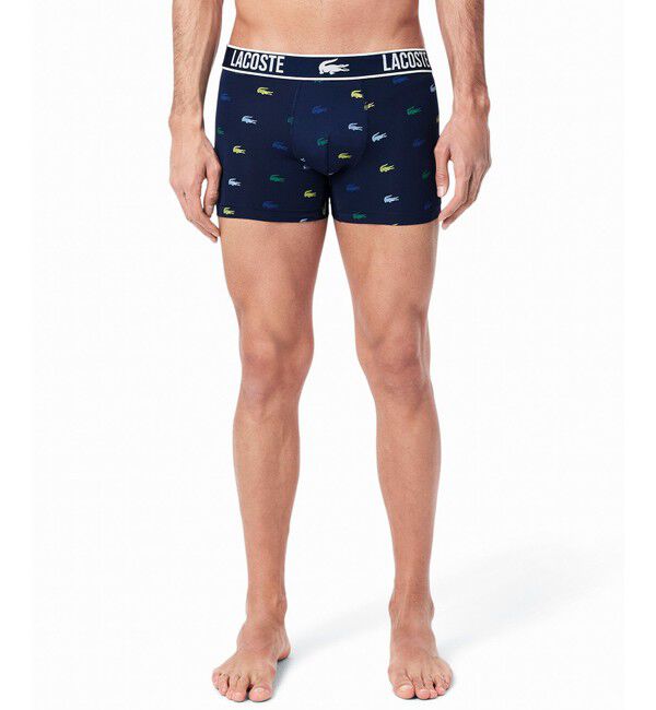 LACOSTE「３パックマイクロファイバートランクボクサーショーツ / ボクサーパンツ」|インナー|