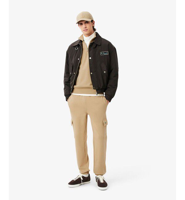 LACOSTE「ハイネックハーフジップスウェット」|スウェット・ジャージ|