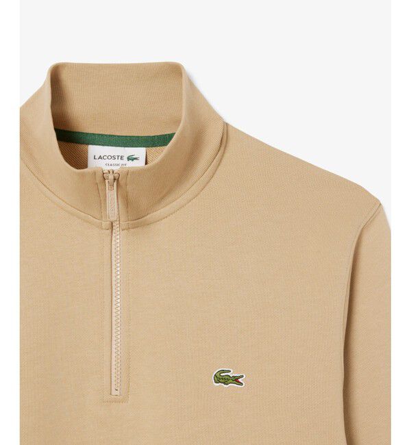 LACOSTE「ハイネックハーフジップスウェット」|スウェット・ジャージ|